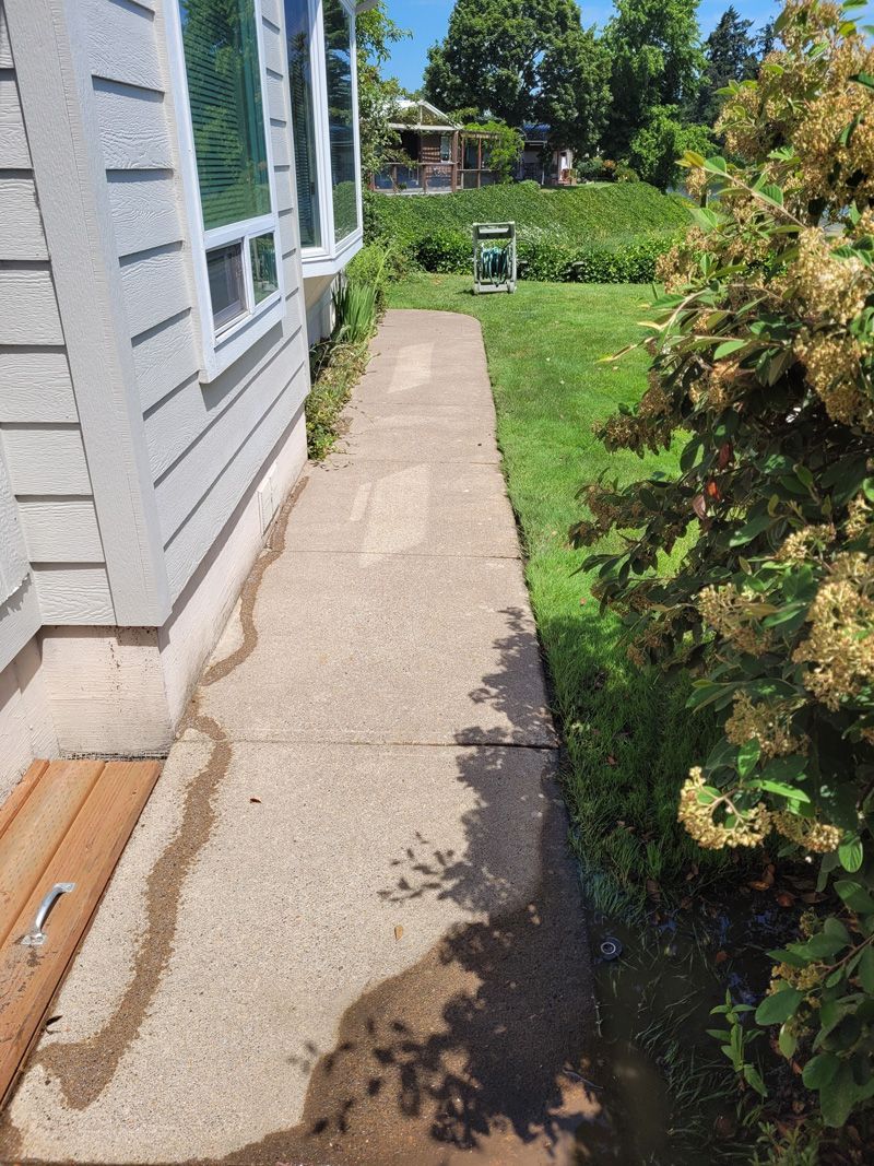 After Pressure Washing — Springfield, OR — Hartung Coatings LLC
