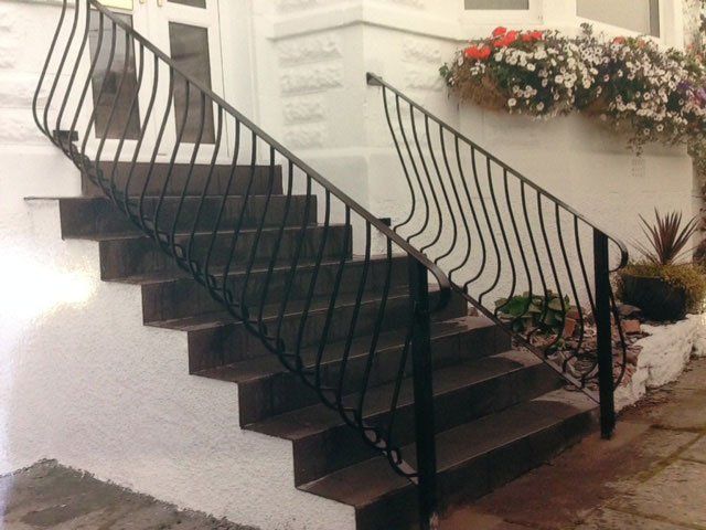 staircase designer railing