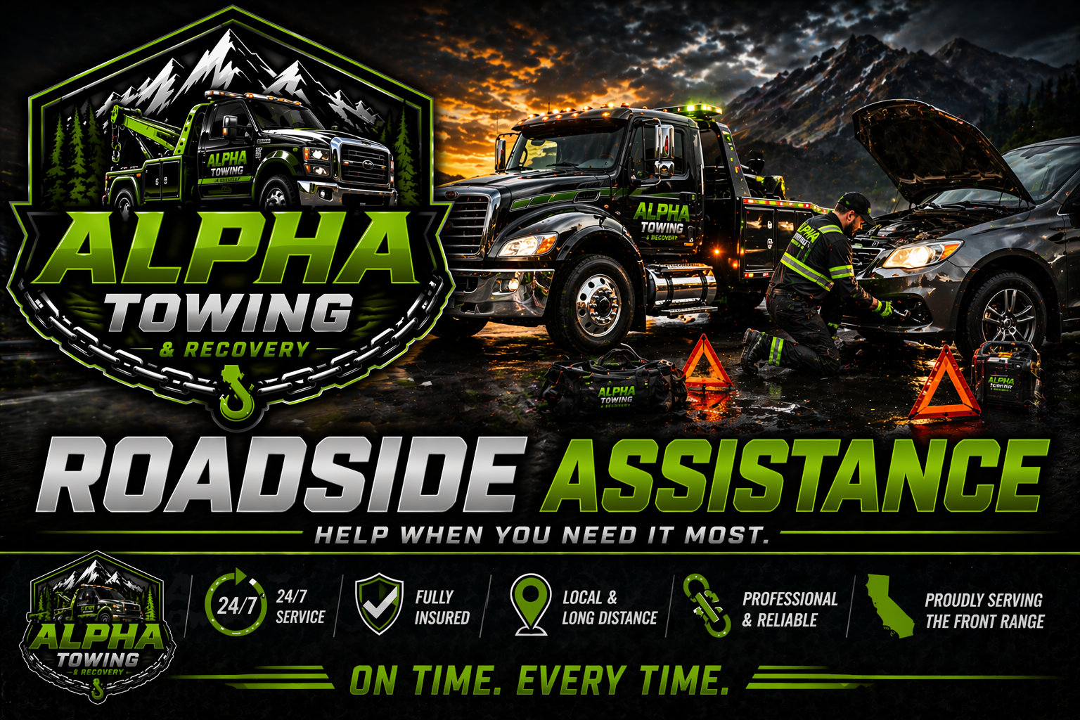 Roadside assistance — jump starts, tire changes, lockout service in Longmont CO