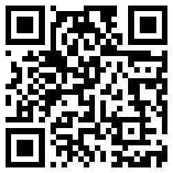 A square black and white QR code used for scanning and accessing digital information.