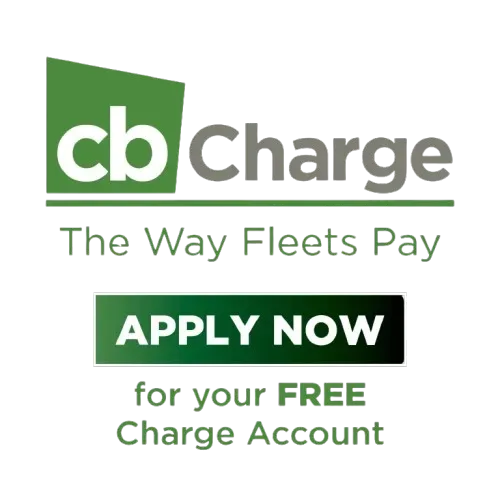 Promotional graphic for cb Charge, 