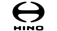 Hino logo with a black stylized emblem above the word HINO on a white background
