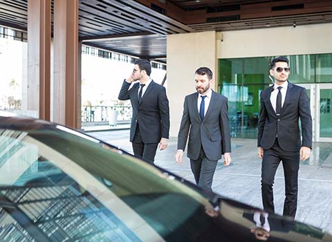 Security Guards Protecting the Businessman | Baltimore, MD | Arrington Security Investigations