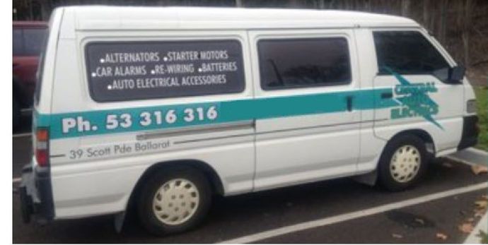 ballarat central auto electrics pty ltd van