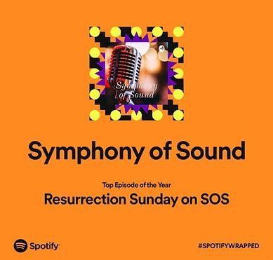 Podcast cover. Orange background. Microphone with 