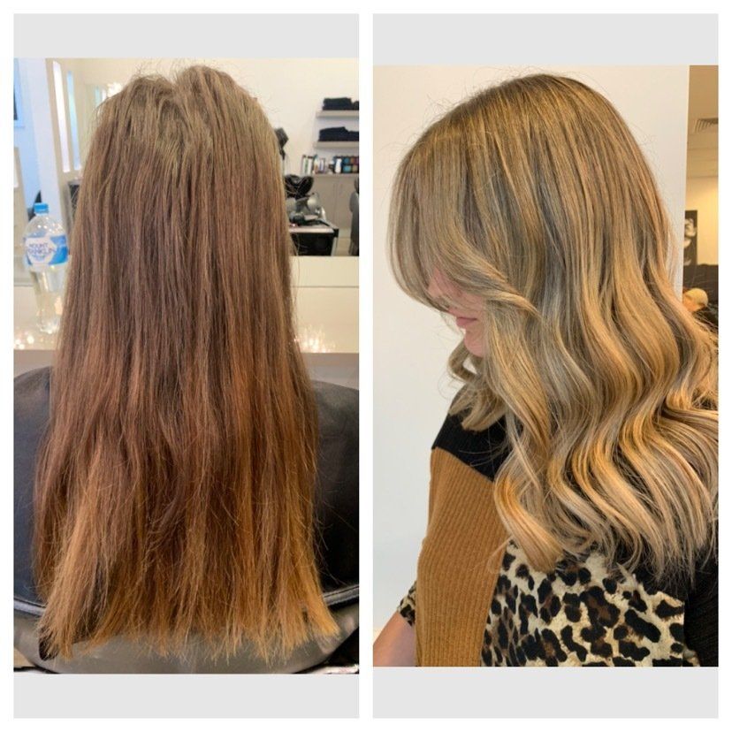 Before And After Hairstyle — Artistry Of Hair in Redlynch, QLD