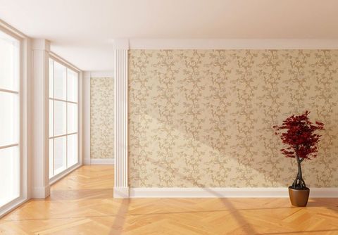 beautiful floral wallpaper fitted for rooms