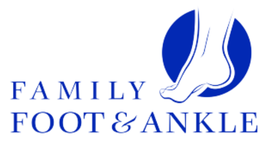 family foot and ankle clinic logo