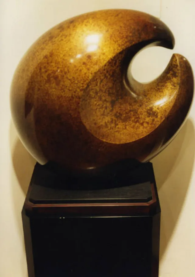 “Byte”, sculpture by artist and sculptor Jeff Day.