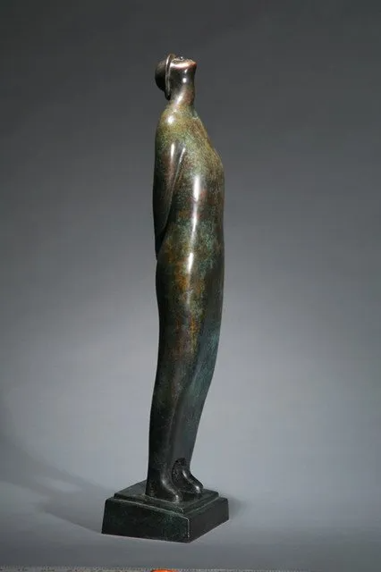 “Waiting for a Miracle”#1, sculpture by artist and sculptor Jeff Day.