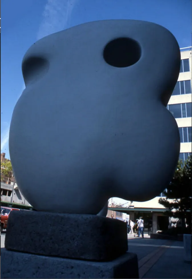 “Moving Form #2”, sculpture by artist and sculptor Jeff Day.