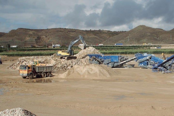 tratamiento de escombros