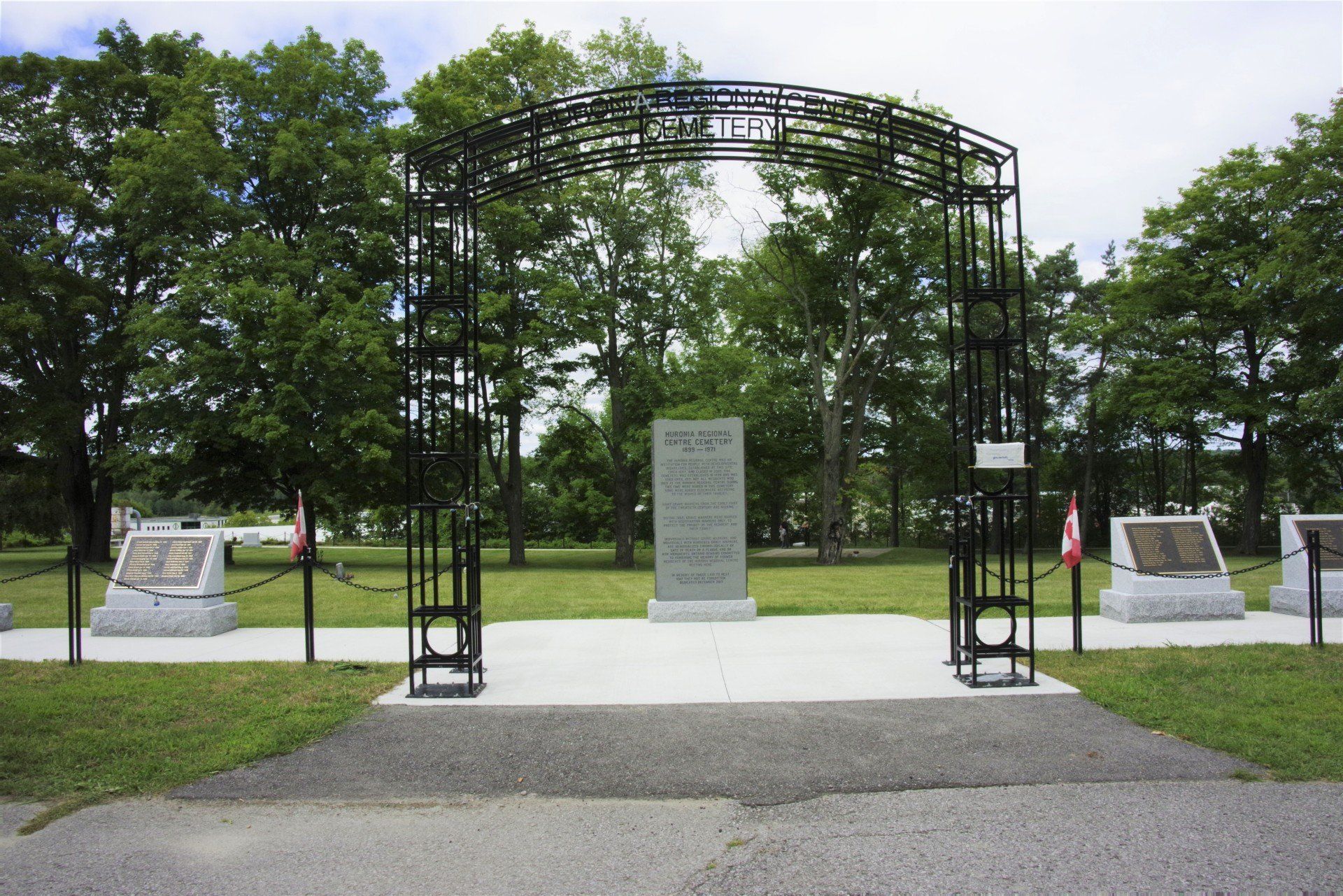 HRC Cemetery Entrance Gate
