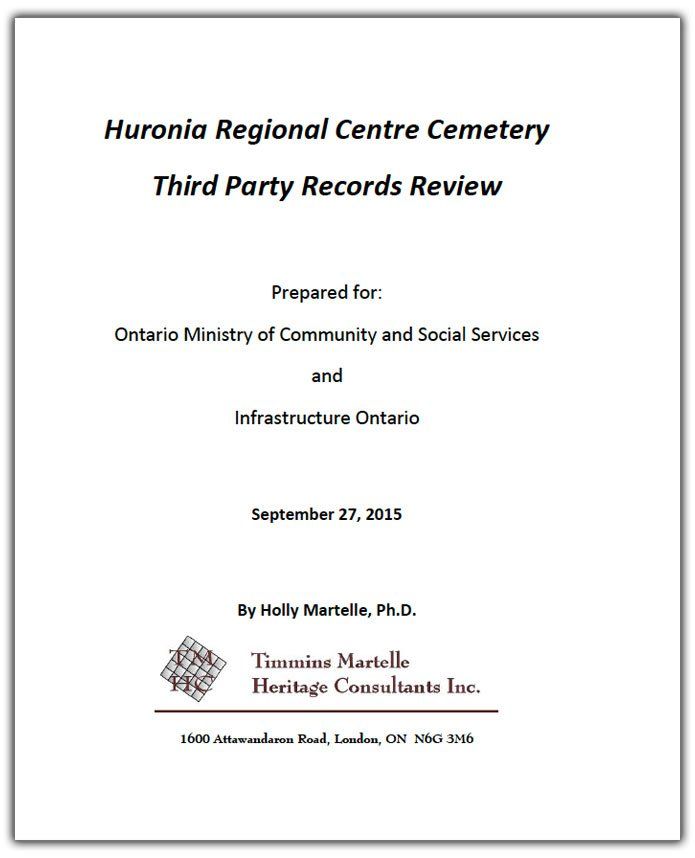 Timmins Martel Report 2