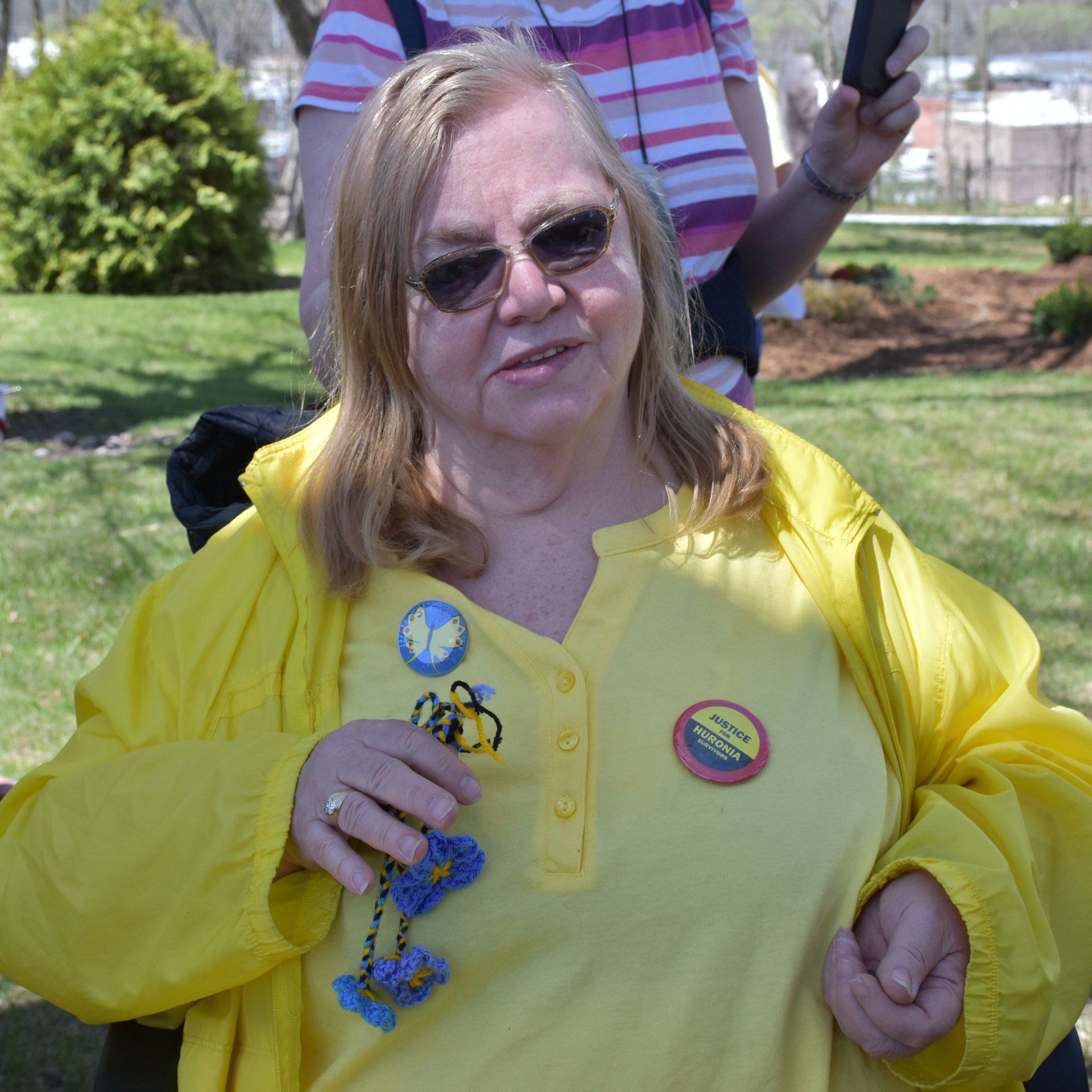 HRC Survivors at the Dedication Ceremony