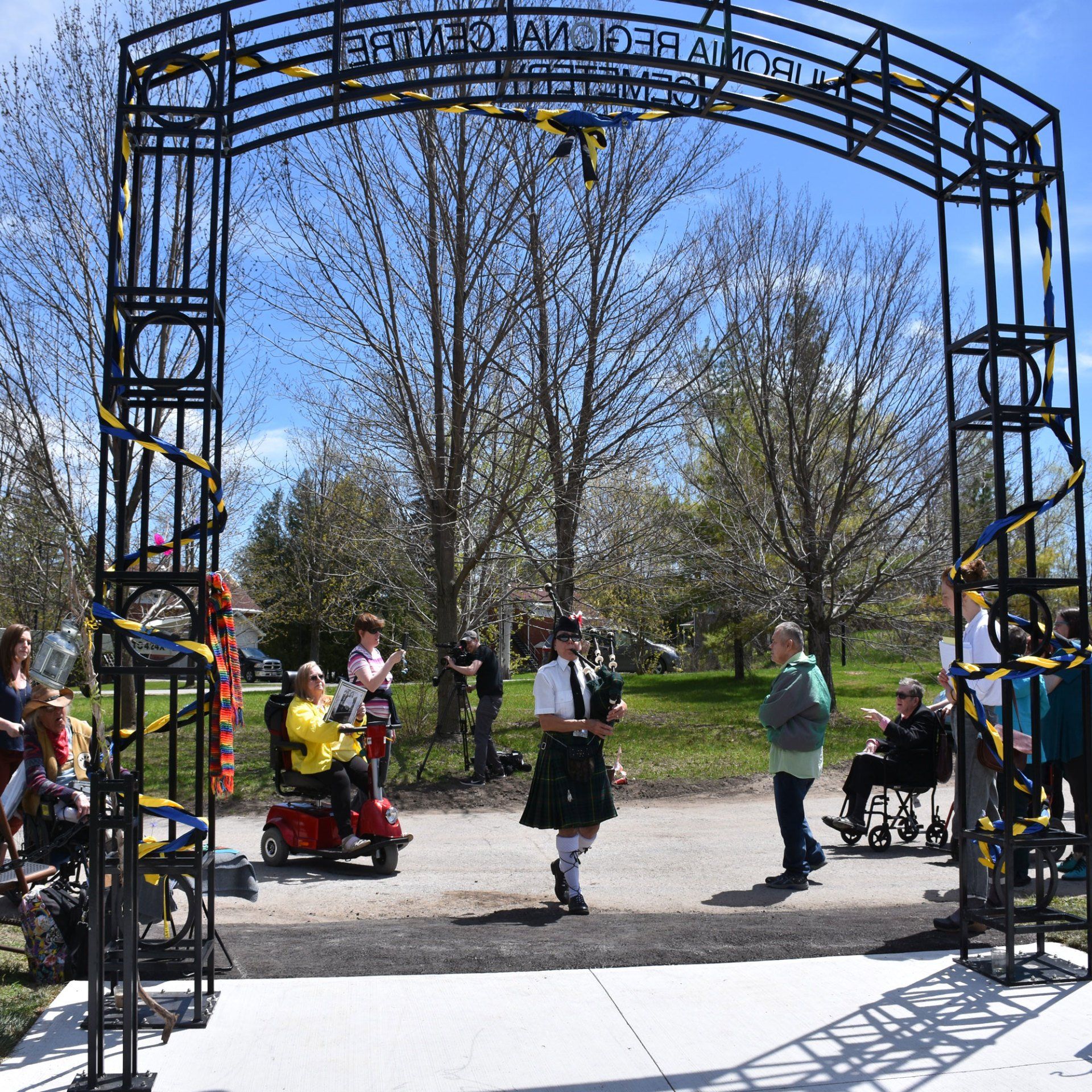 HRC Survivors Dedication Ceremony in Orillia