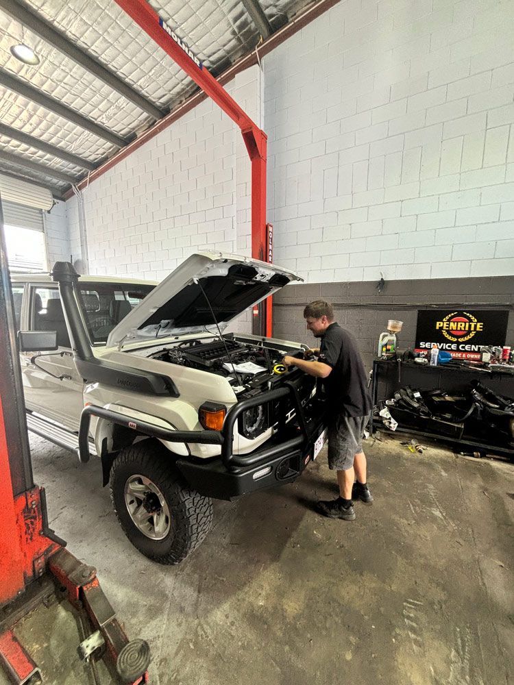 Vehicle Repair in A Workshop