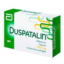 Una caja de cápsulas de duspatalina 200 mg.