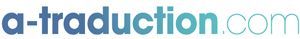 A-traduction.com in blue and teal text.