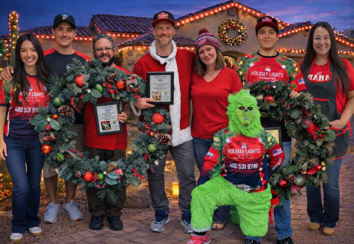 Keith Call Jr owner of Holiday Lights Phoenix in Phoenix Arizona