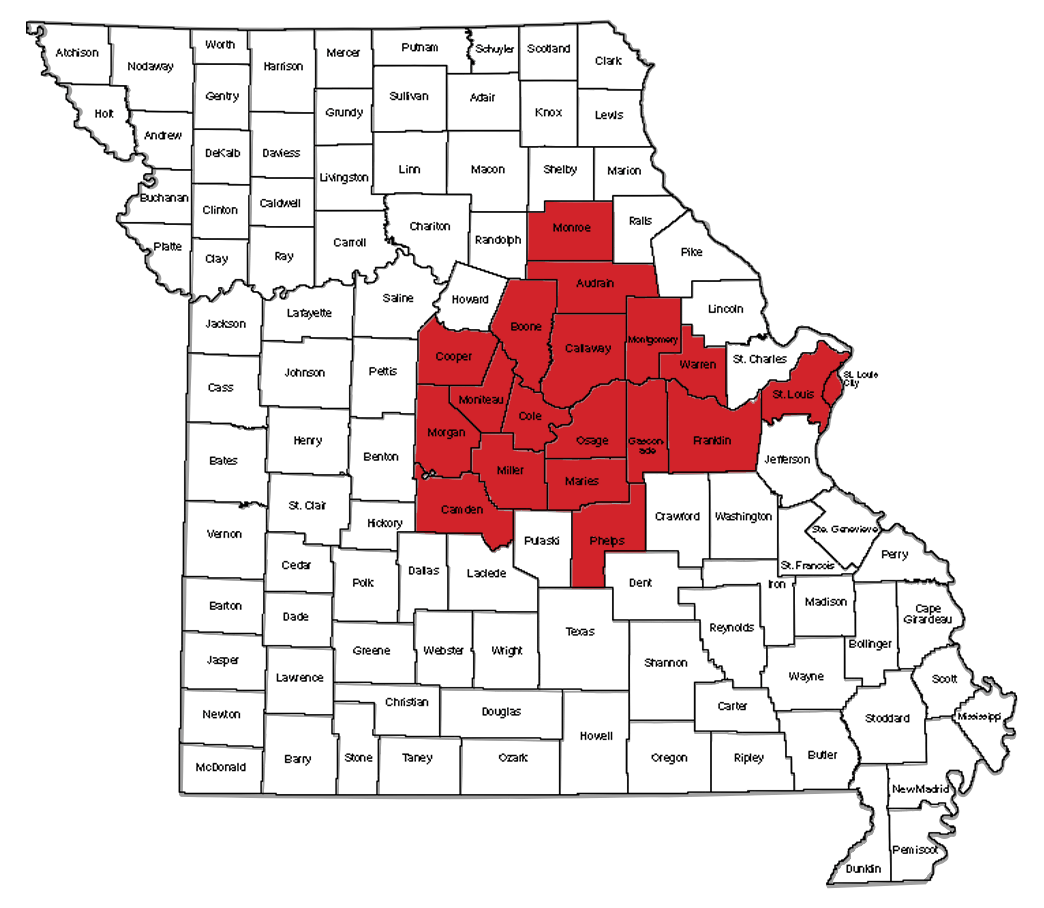 missouri counties