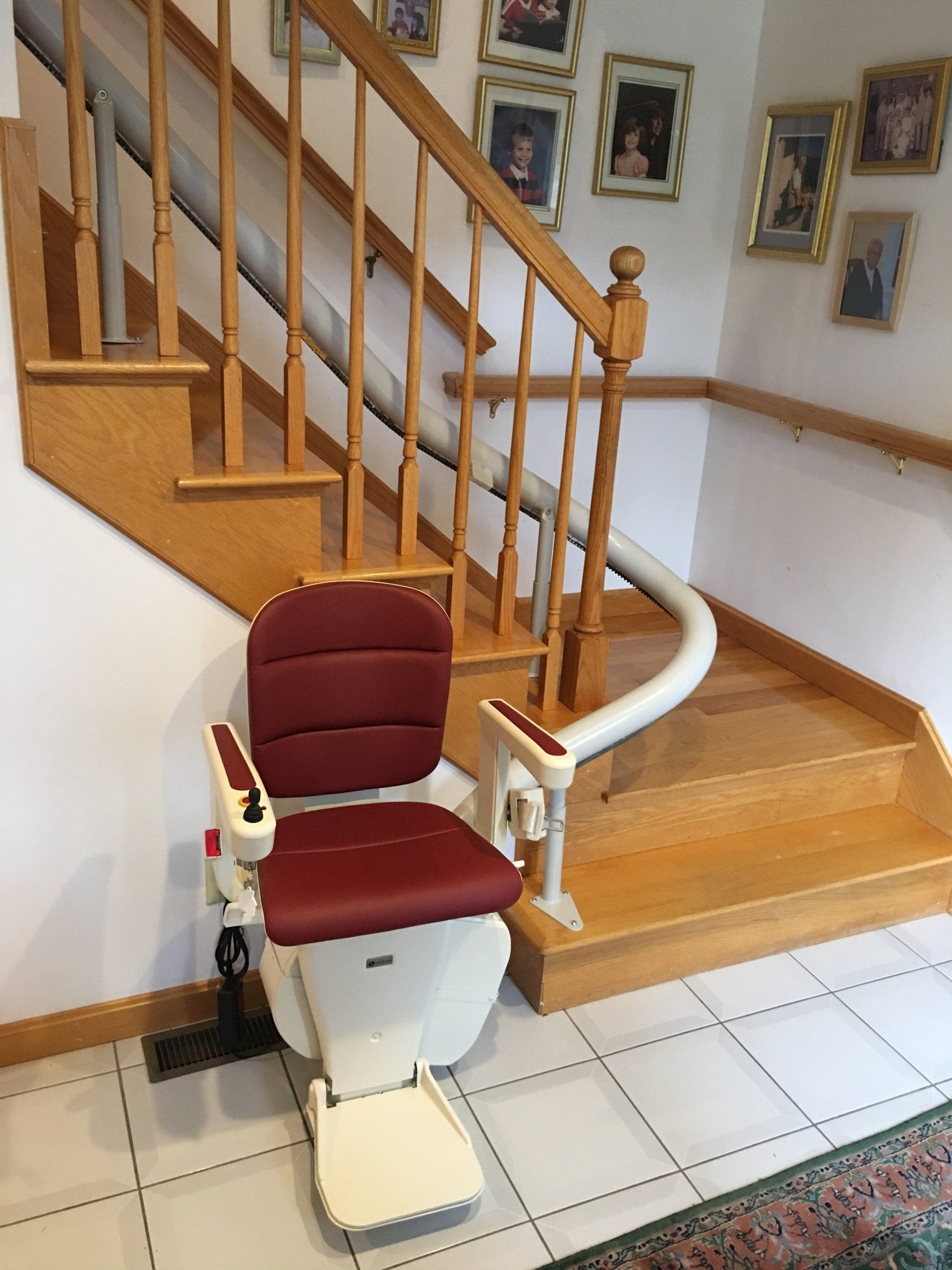 freecurve stair lift installs - chair lift - smart lift