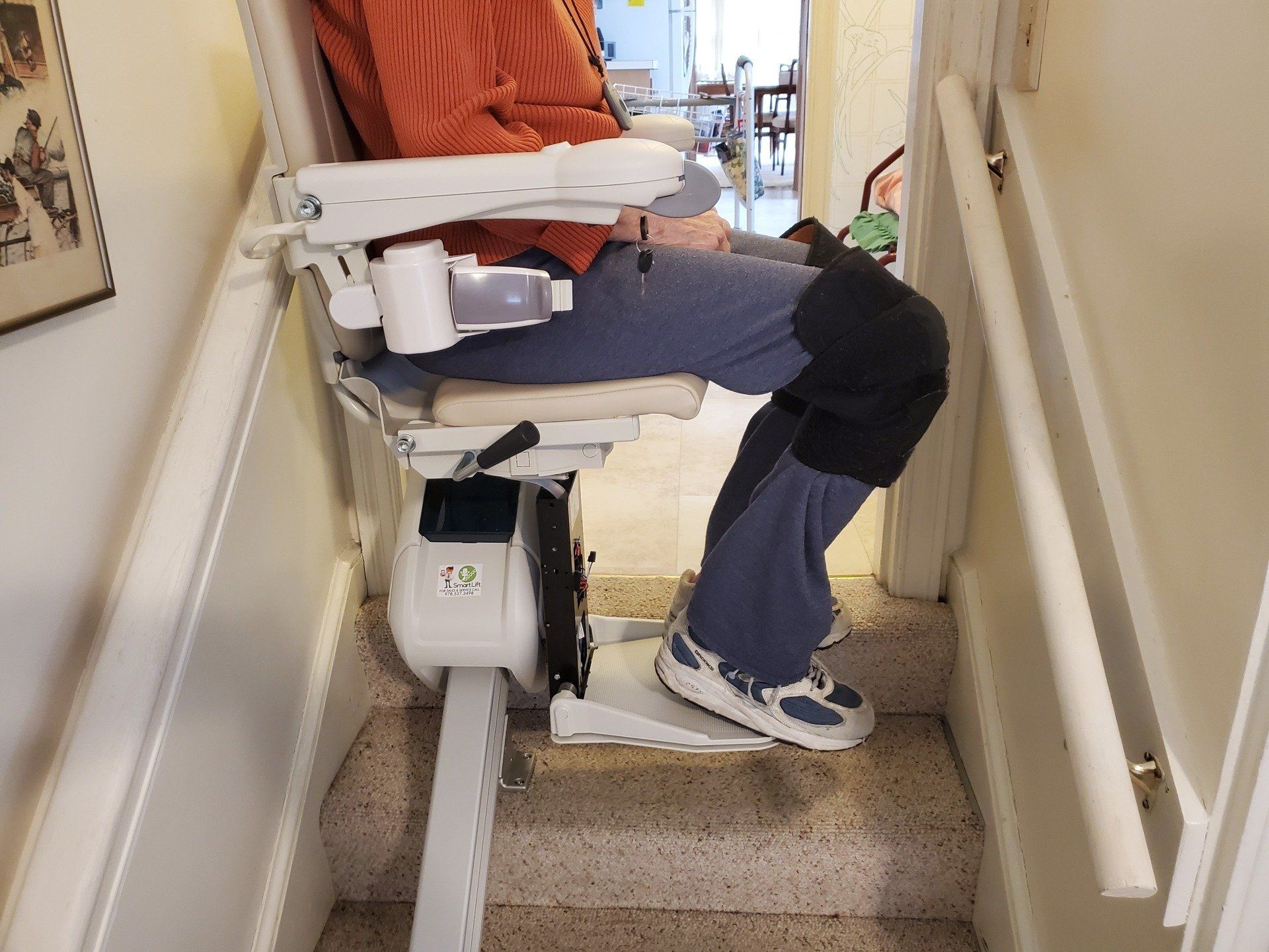 1100 chair lift - stair lift - installations