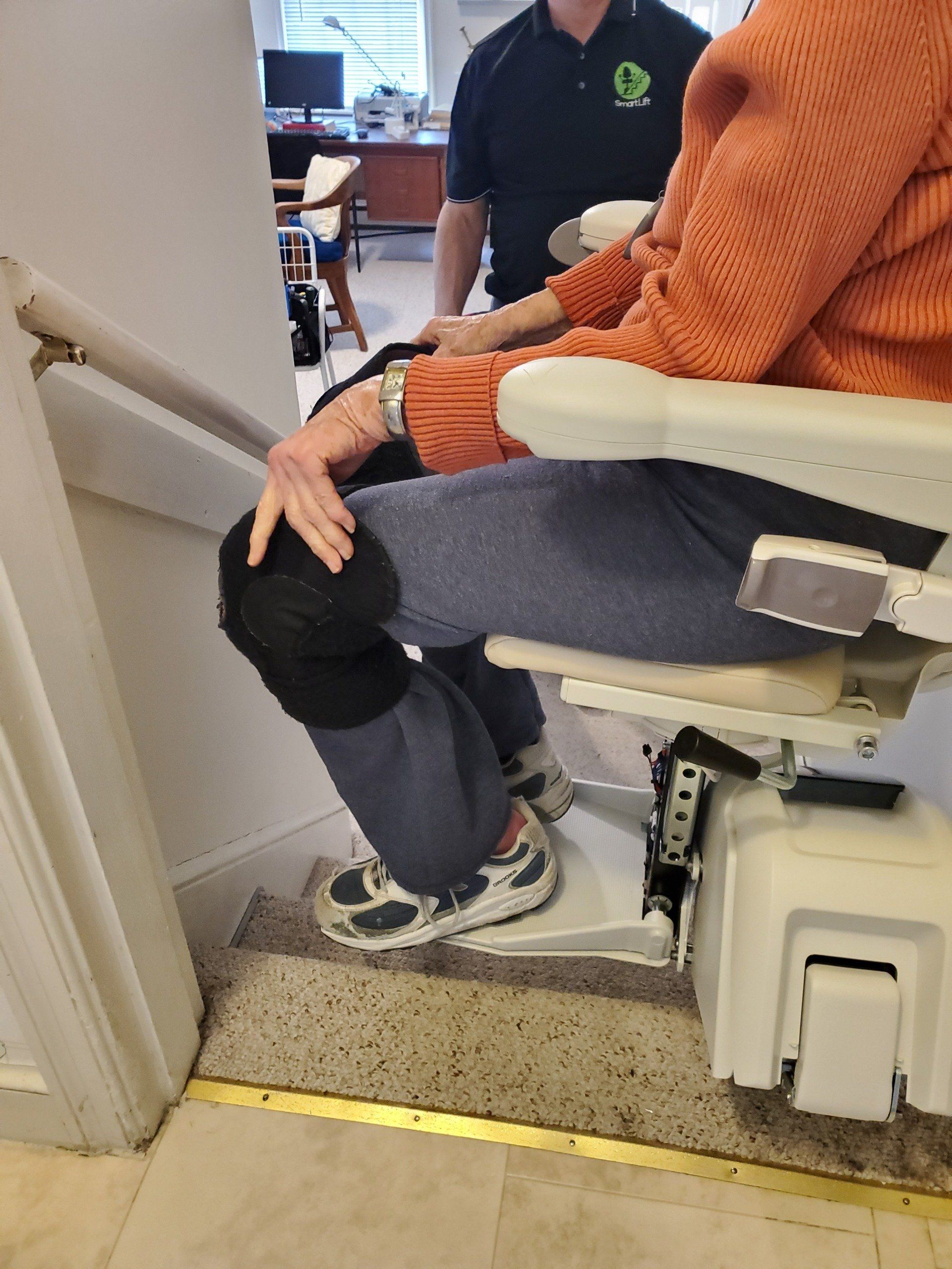 1100 chair lift - stair lift - installations