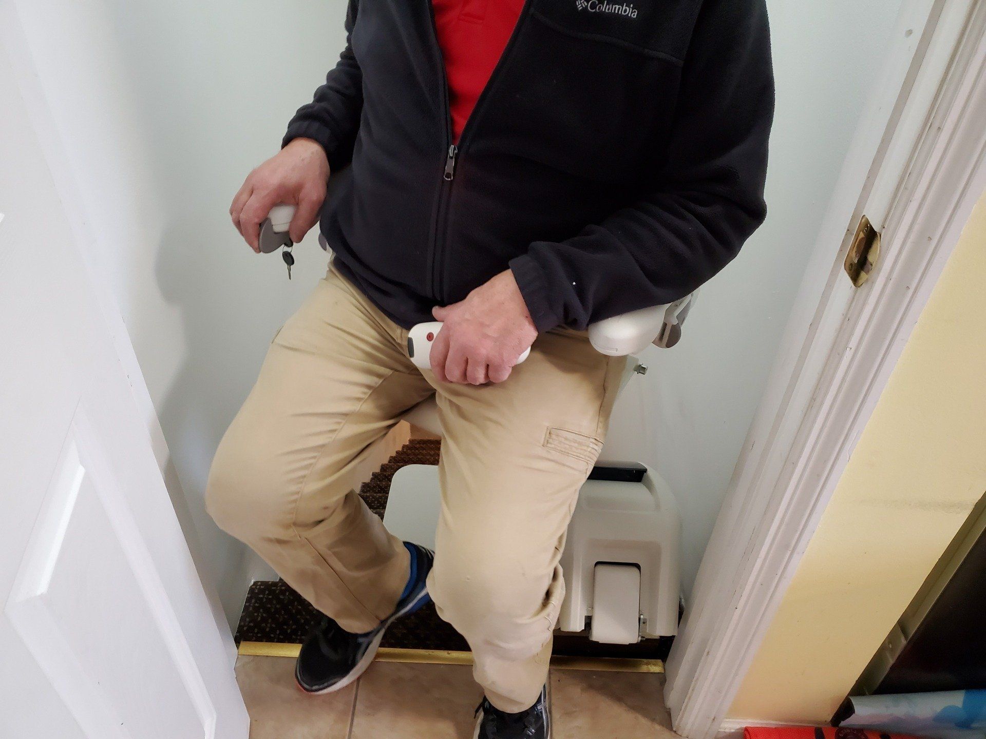 1100 chair lift - stair lift - installations