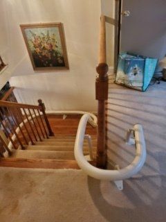 freecurve stair lift installs - chair lift - smart lift