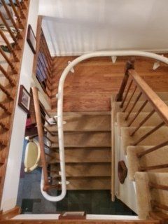 freecurve stair lift installs - chair lift - smart lift