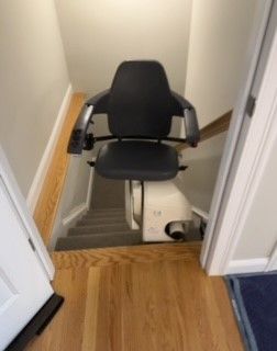 freecurve stair lift installs - chair lift - smart lift