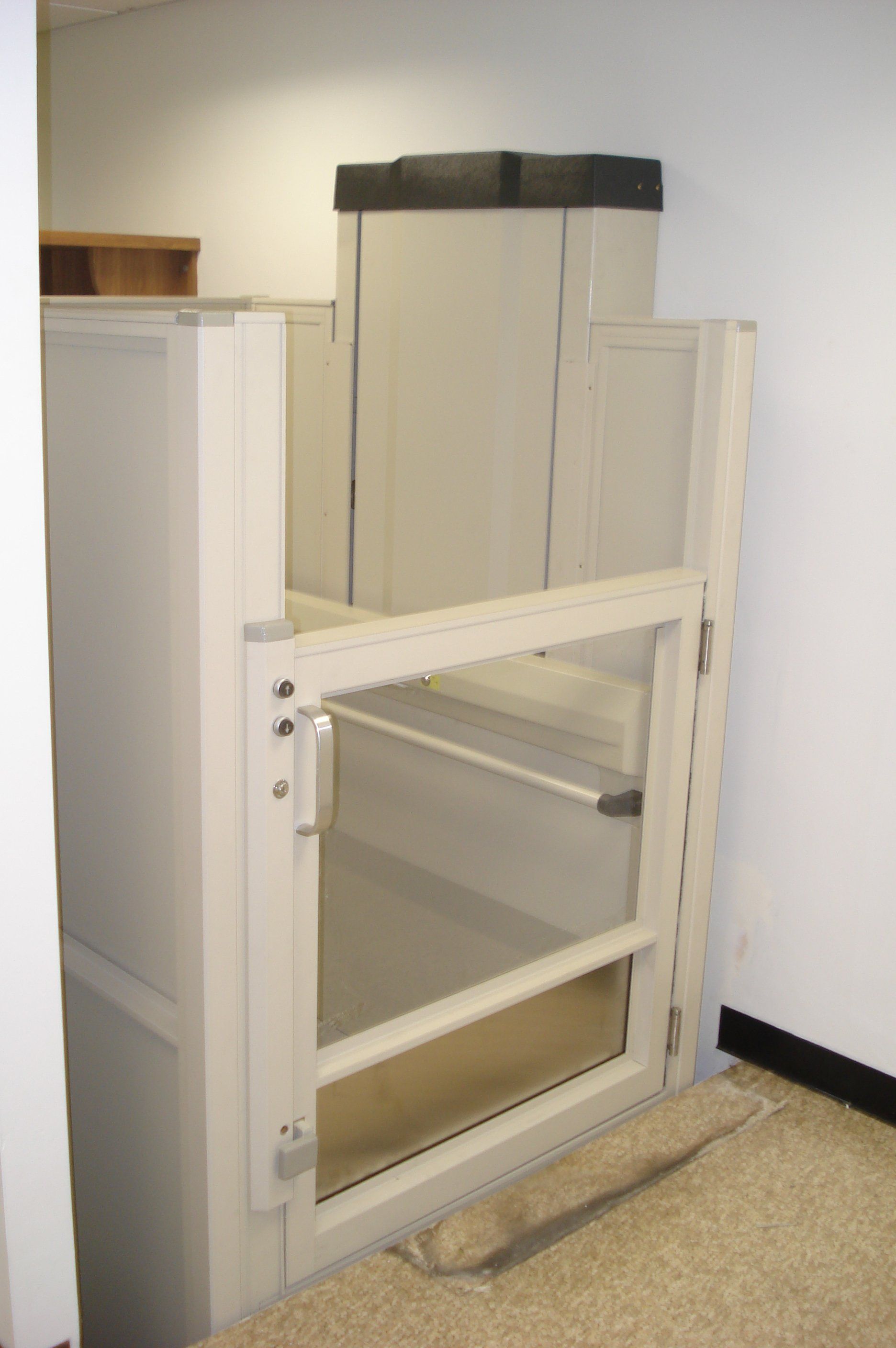 Vertical and portable lift installs - chair lift - wheelchair lift - home lift