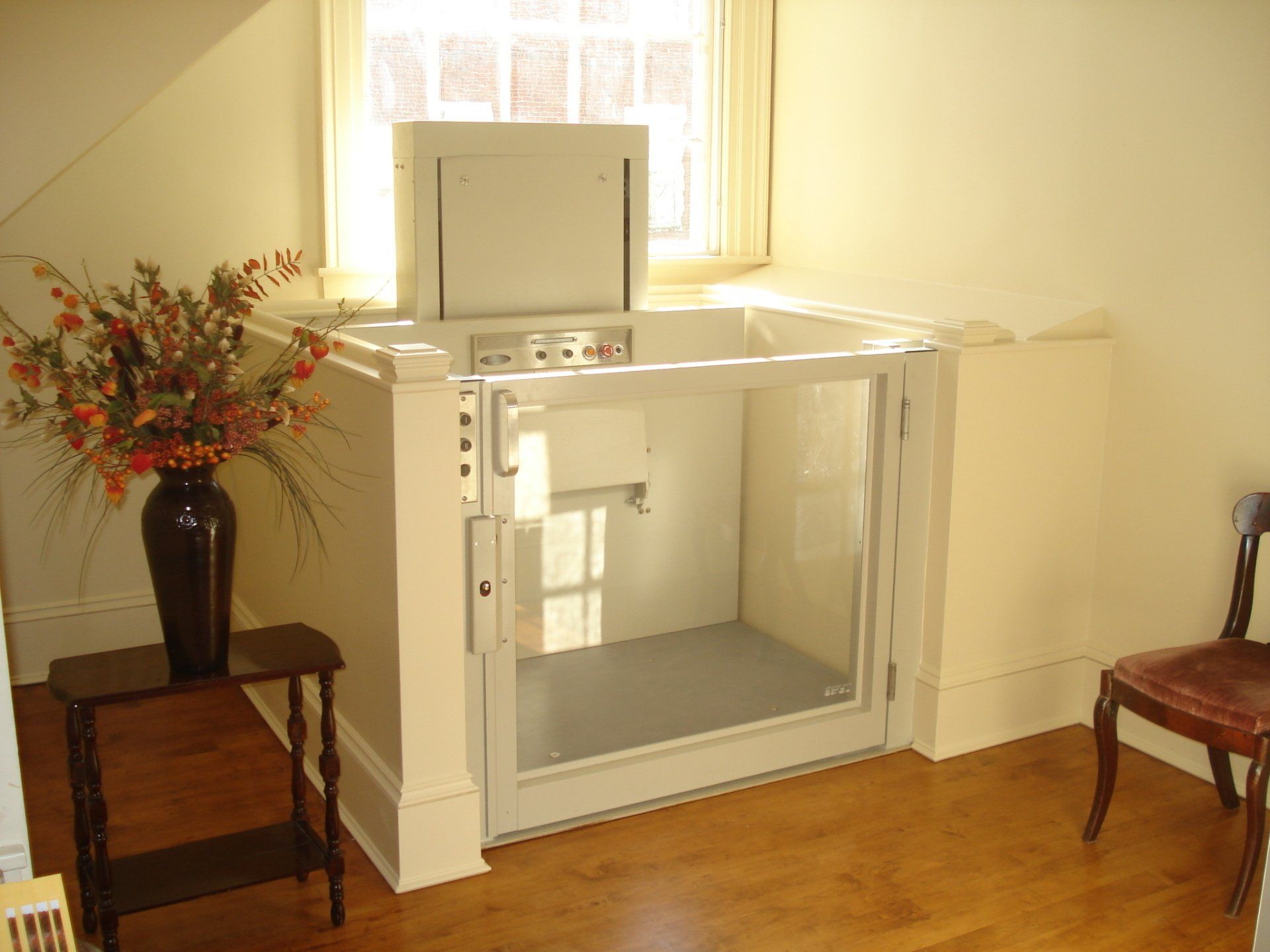 Vertical and portable lift installs - chair lift - wheelchair lift - home lift