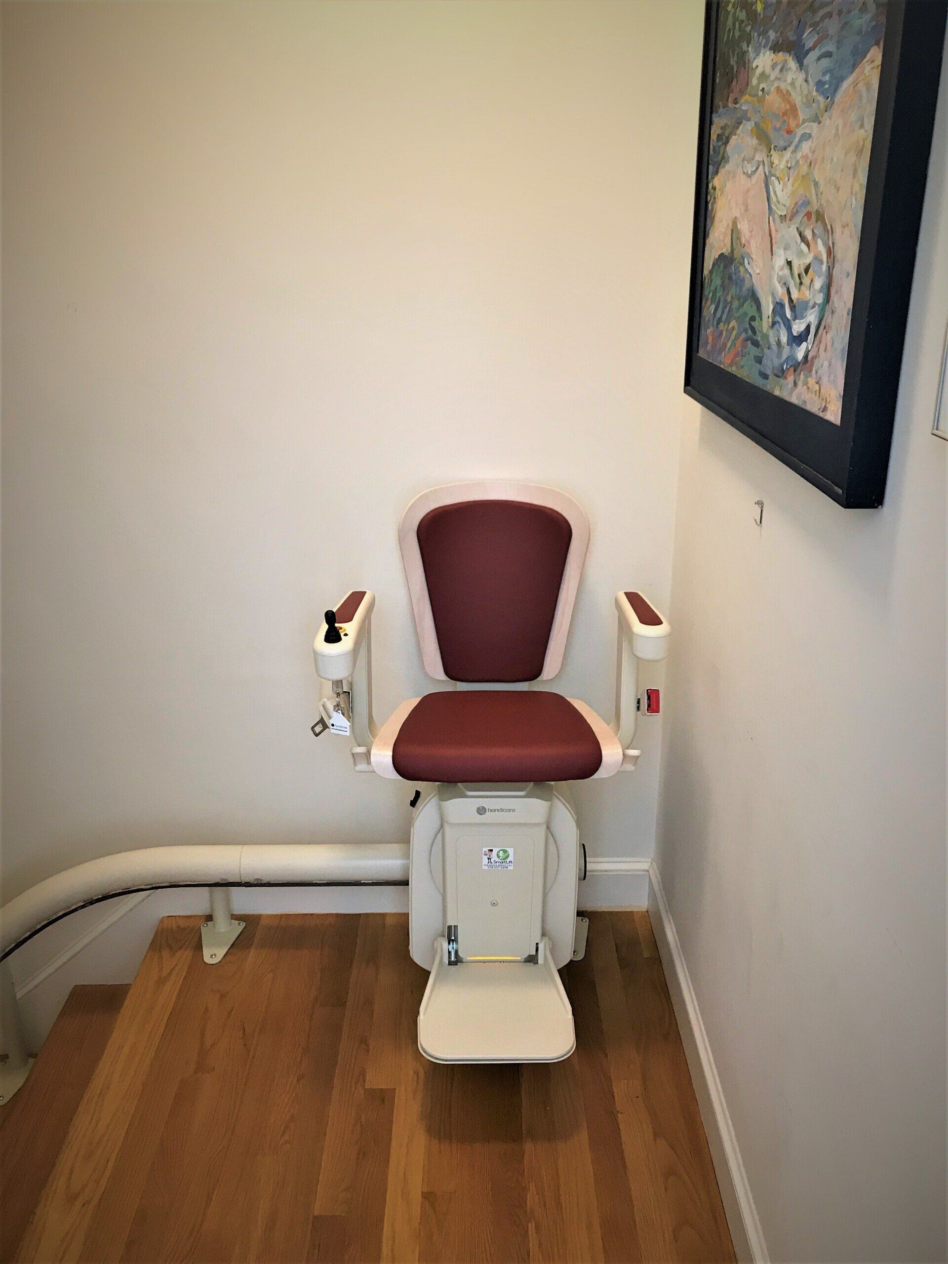 freecurve stair lift installs - chair lift - smart lift
