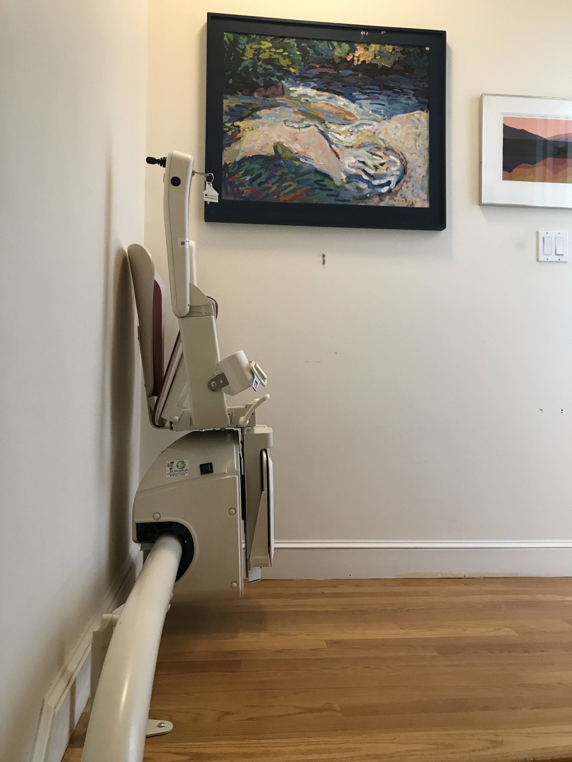 freecurve stair lift installs - chair lift - smart lift