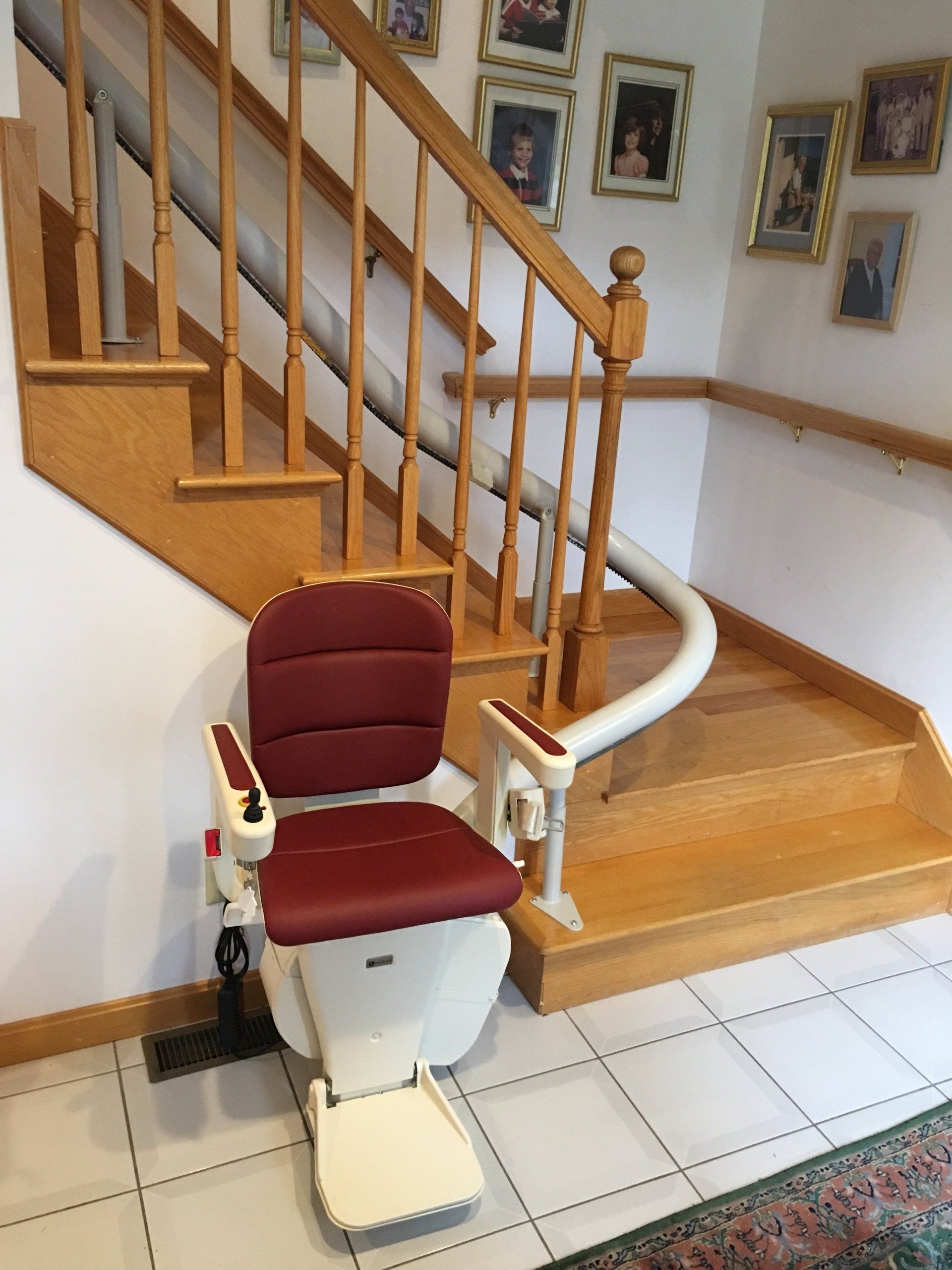 freecurve stair lift installs - chair lift - smart lift