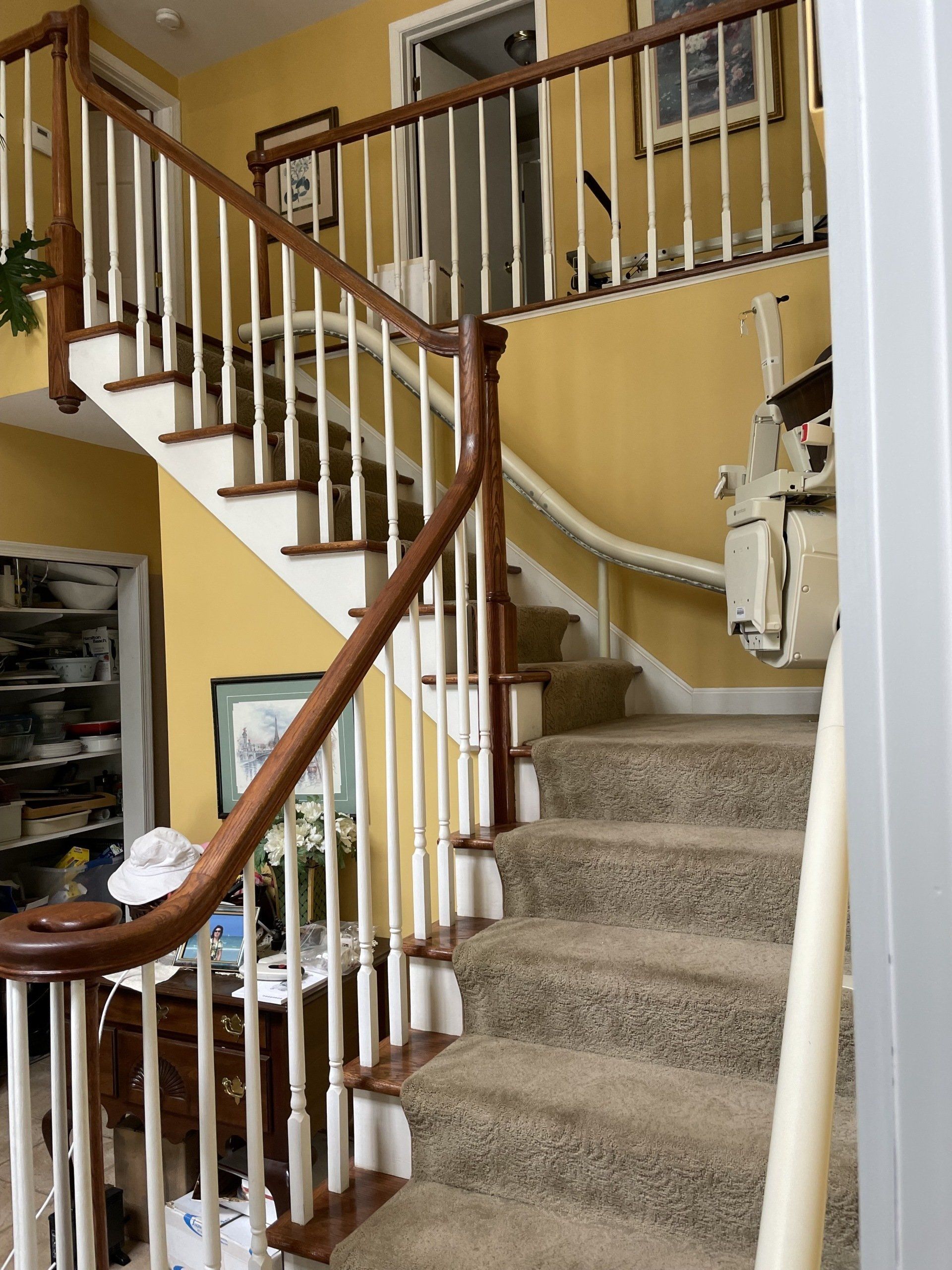 freecurve stair lift installs - chair lift - smart lift