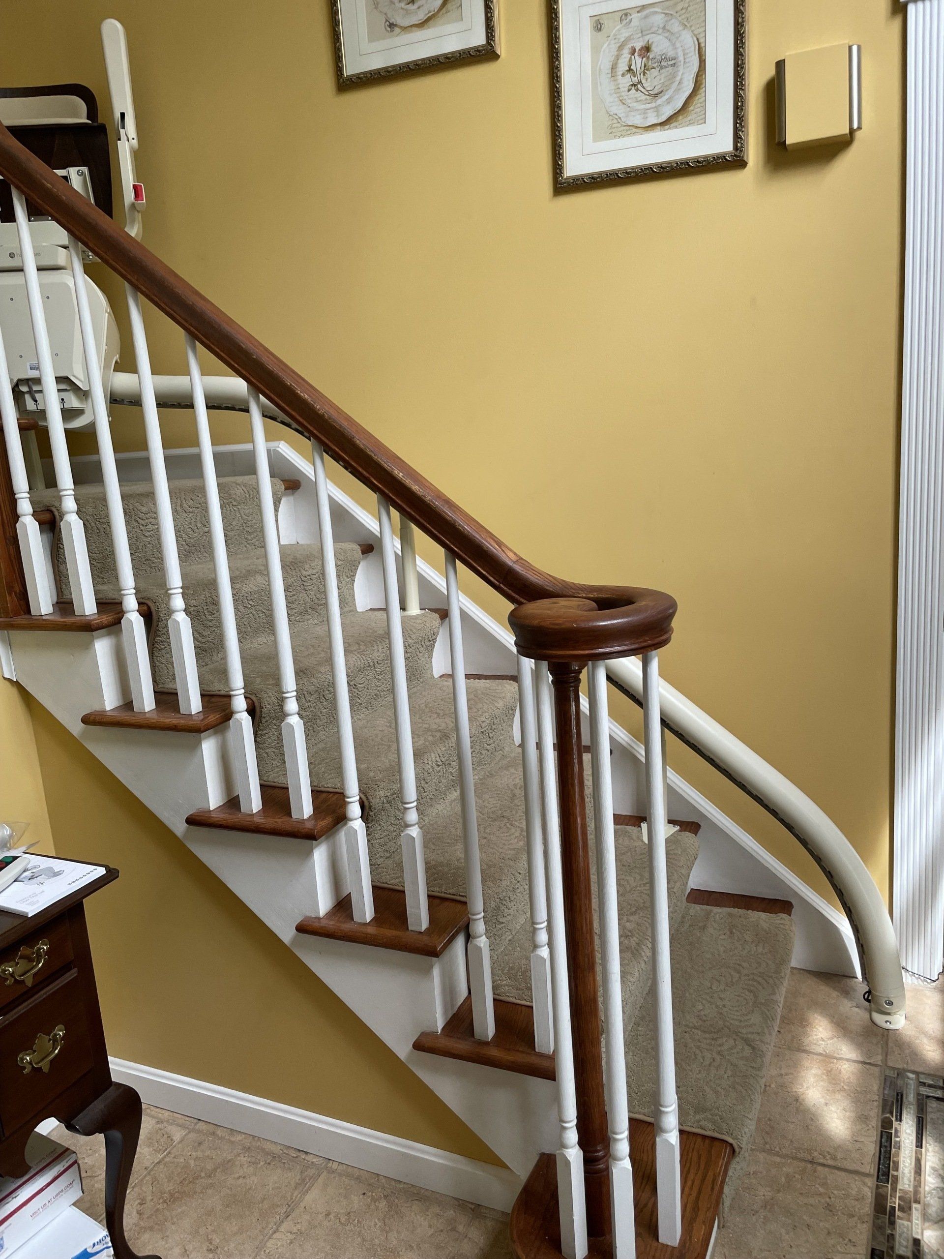 freecurve stair lift installs - chair lift - smart lift
