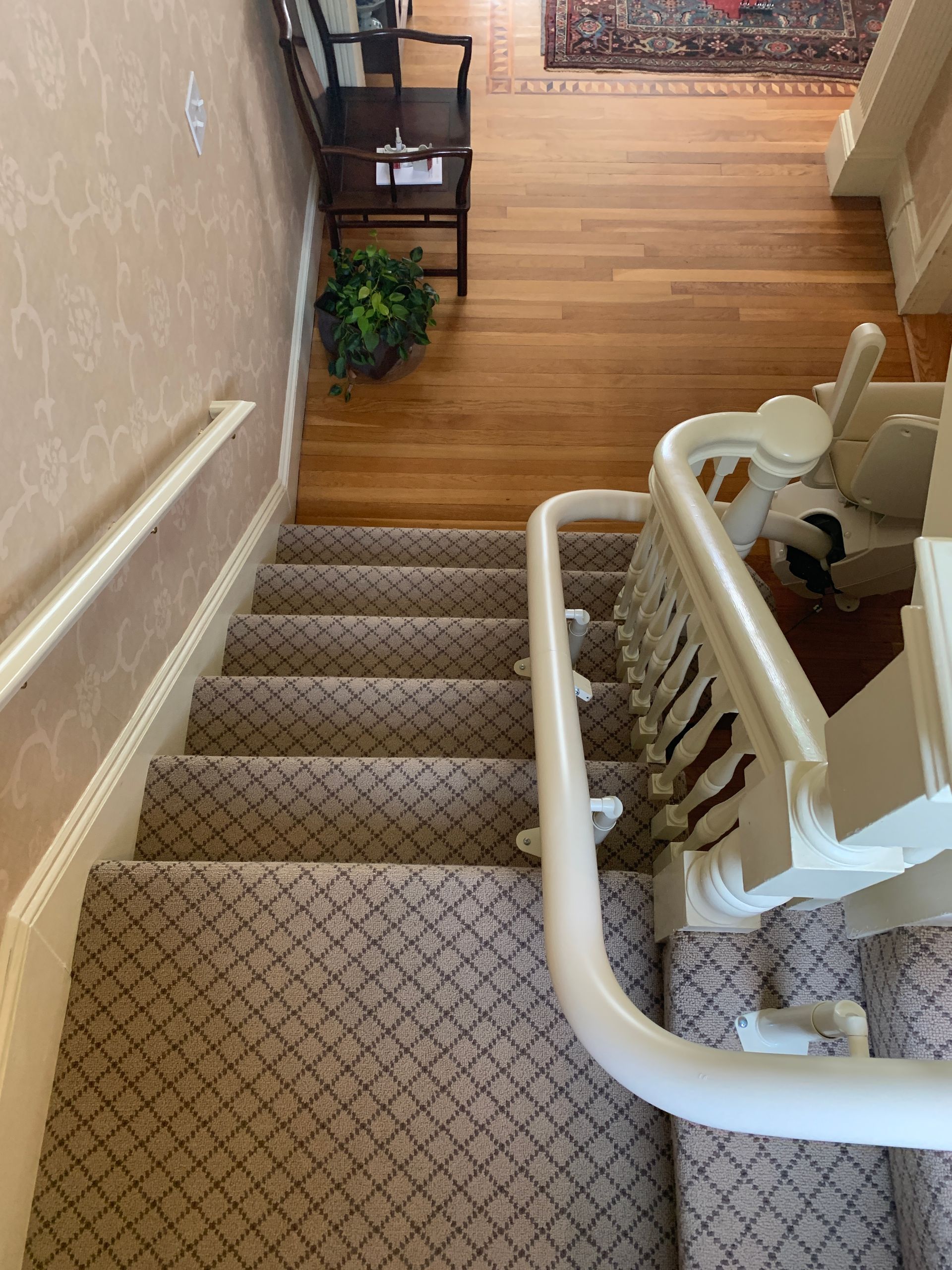 freecurve stair lift installs - chair lift - smart lift