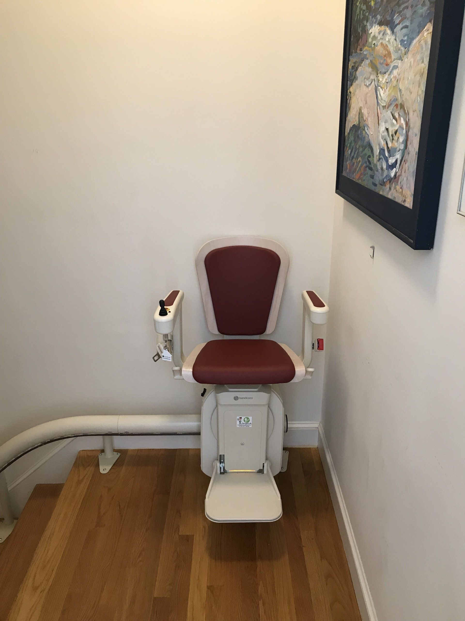 freecurve stair lift installs - chair lift - smart lift