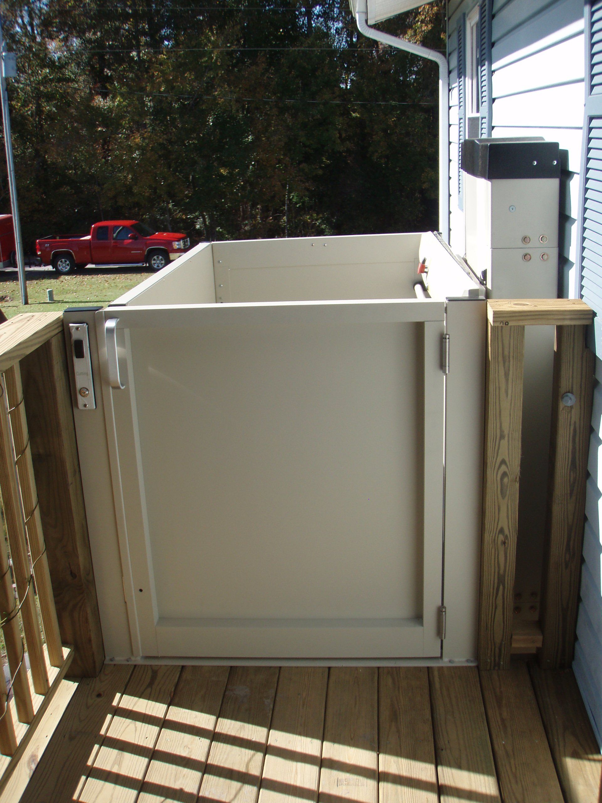 Vertical and portable lift installs - chair lift - wheelchair lift - home lift