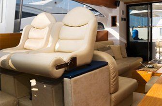 Boat Seat Fabric — Riverside, CA — Tran Fabric Upholstery