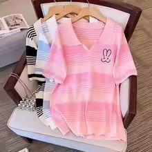 Haut rayé, grande taille