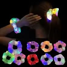 Bandes de cheveux fête d'anniversaire cheveux cravates brillant