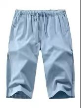 Cordon de serrage, taille élastique, uni, confortable