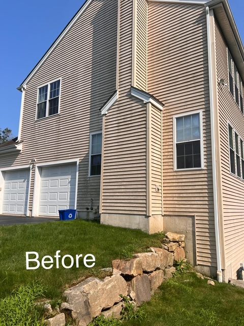 A picture of a house before being cleaned