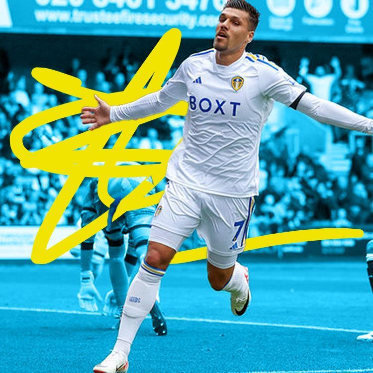 Joel Piroe celebrates scoring against Millwall