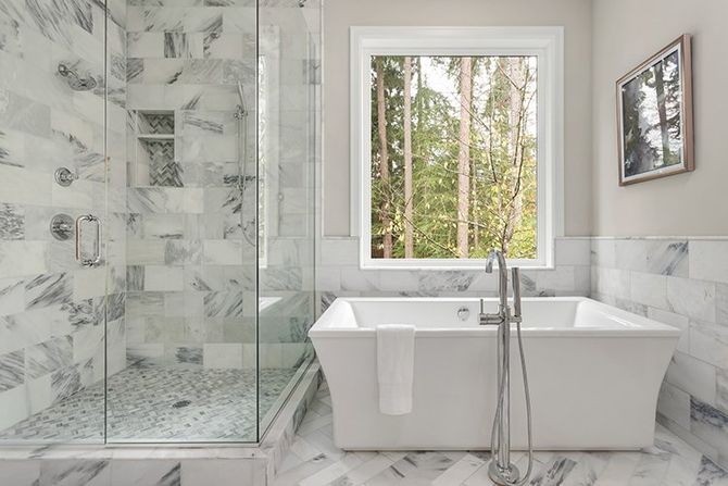 Luxury Bathroom — White Pigeon, MI — Bontrager Fiberglass Specialties Inc.