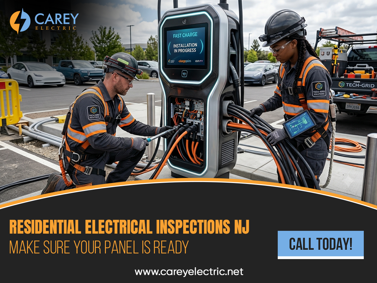 EV charger installation in Denville, NJ